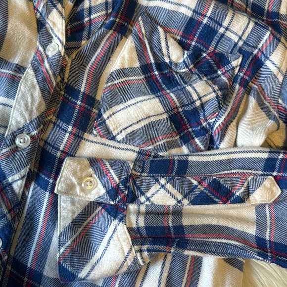 A n t h r o p o l o g i e • Rails plaid coastal cowgirl button down - Picture 5 of 9